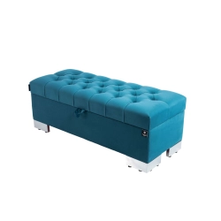 Kufer Pikowany CHESTERFIELD Turkus / Model Q-4 Rozmiary od 50 cm do 200 cm