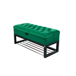 Kufer Pikowany CHESTERFIELD  Butelkowa Zieleń / Model QD-4 Rozmiary od 50 cm do 200 cm