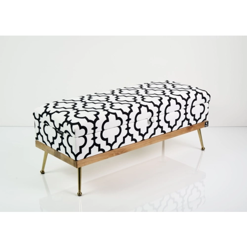 Kufer Tapicerowany Arabeska Classic 02  / Model QD-5 Rozmiary od 50 cm do 200 cm