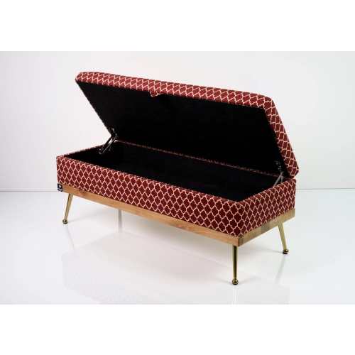 Kufer Tapicerowany Arabeska Soft 03  / Model QD-5 Rozmiary od 50 cm do 200 cm