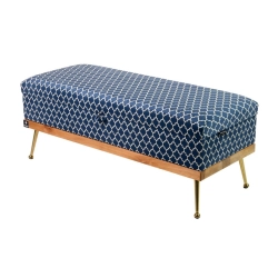 Kufer Tapicerowany Arabeska Crush Velvet 04 / Model QD-5 Rozmiary od 50 cm do 200 cm