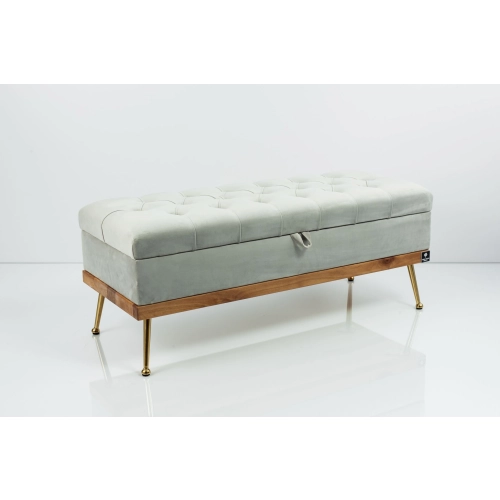 Kufer Pikowany CHESTERFIELD Beż / Model QD-5 Rozmiary od 50 cm do 140 cm