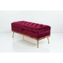 Kufer Pikowany CHESTERFIELD Bordo / Model QD-5 Rozmiary od 50 cm do 140 cm