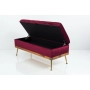 Kufer Pikowany CHESTERFIELD Bordo / Model QD-5 Rozmiary od 50 cm do 140 cm