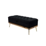 Kufer Pikowany CHESTERFIELD Czarny / Model QD-5 Rozmiary od 50 cm do 140 cm