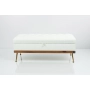 Kufer Pikowany CHESTERFIELD Ekoskóra Biała / Model QD-5 Rozmiary od 50 cm do 140 cm