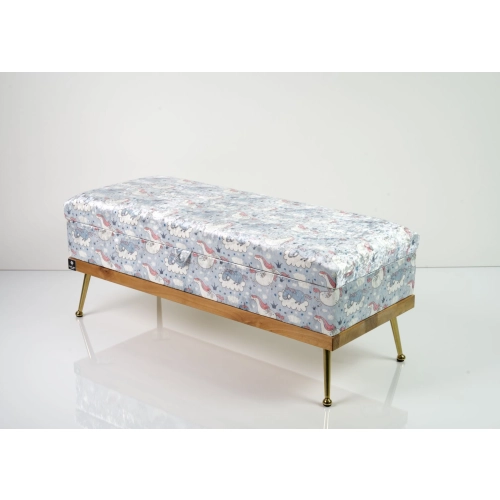 Kufer Tapicerowany Pegazy 01 / Model QD-5 Rozmiary od 50 cm do 200 cm