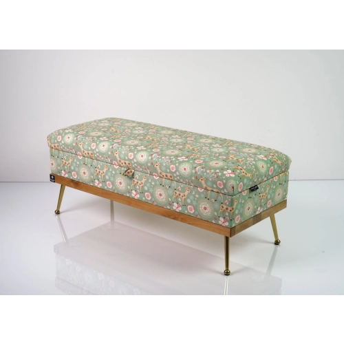 Kufer Tapicerowany Sarenki 01 / Model QD-5 Rozmiary od 50 cm do 200 cm