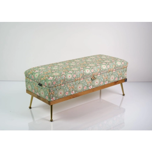 Kufer Tapicerowany Sarenki 01 / Model QD-5 Rozmiary od 50 cm do 200 cm