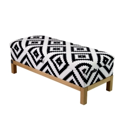 Kufer Tapicerowany Etno Pixel Duży 01 / Model QD-7 Rozmiary od 50 cm do 200 cm