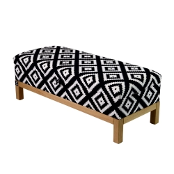 Kufer Tapicerowany Etno Pixel Mały 01 / Model QD-7 Rozmiary od 50 cm do 200 cm