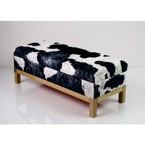 Kufer Tapicerowany Krowa 02 / Model QD-7 Rozmiary od 50 cm do 200 cm