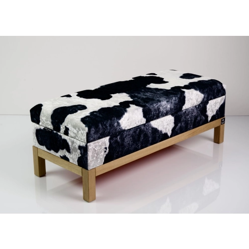 Kufer Tapicerowany Krowa 02 / Model QD-7 Rozmiary od 50 cm do 200 cm