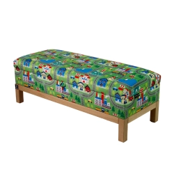 Kufer Tapicerowany Miasto 01 / Model QD-7 Rozmiary od 50 cm do 200 cm