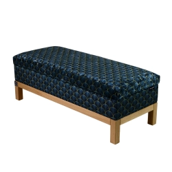 Kufer Tapicerowany Romby Artdeco 02 / Model QD-7 Rozmiary od 50 cm do 200 cm