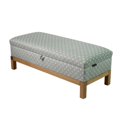 Kufer Tapicerowany Trójkąty 03 / Model QD-7 Rozmiary od 50 cm do 200 cm