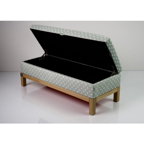 Kufer Tapicerowany Trójkąty 03 / Model QD-7 Rozmiary od 50 cm do 200 cm