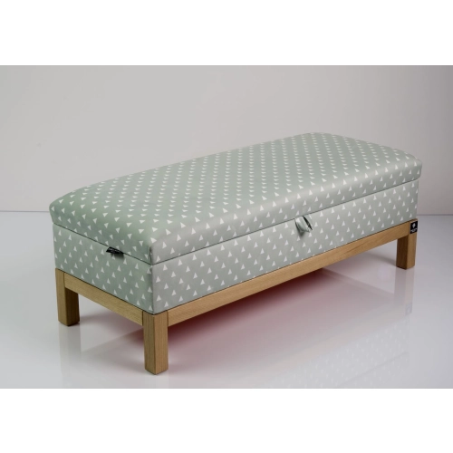 Kufer Tapicerowany Trójkąty 03 / Model QD-7 Rozmiary od 50 cm do 200 cm