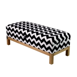 Kufer Tapicerowany Zygzak Classic 01 / Model QD-7 Rozmiary od 50 cm do 200 cm