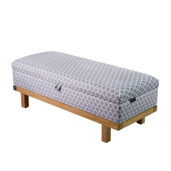 Kufer Tapicerowany Arabeska Soft Velvet 06 / Model QD-8 Rozmiary od 50 cm do 200 cm