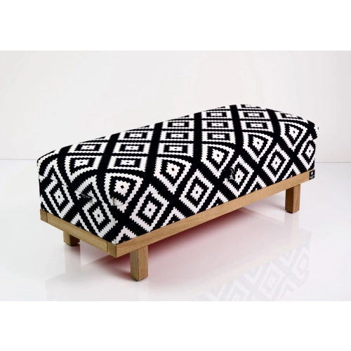 Kufer Tapicerowany Etno Pixel Mały 01 / Model QD-8 Rozmiary od 50 cm do 200 cm