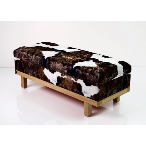 Kufer Tapicerowany Krowa 01 / Model QD-8 Rozmiary od 50 cm do 200 cm