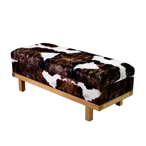 Kufer Tapicerowany Krowa 01 / Model QD-8 Rozmiary od 50 cm do 200 cm