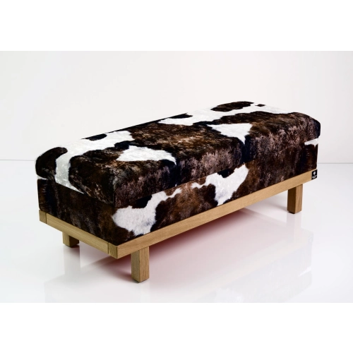 Kufer Tapicerowany Krowa 01 / Model QD-8 Rozmiary od 50 cm do 200 cm