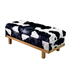 Kufer Tapicerowany Krowa 02 / Model QD-8 Rozmiary od 50 cm do 200 cm