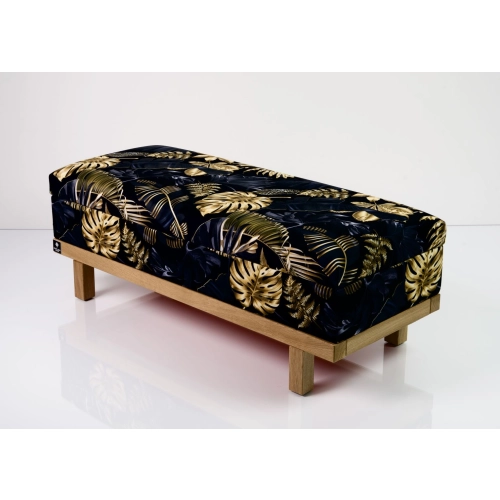 Kufer Tapicerowany Monstera 02 / Model QD-8 Rozmiary od 50 cm do 200 cm