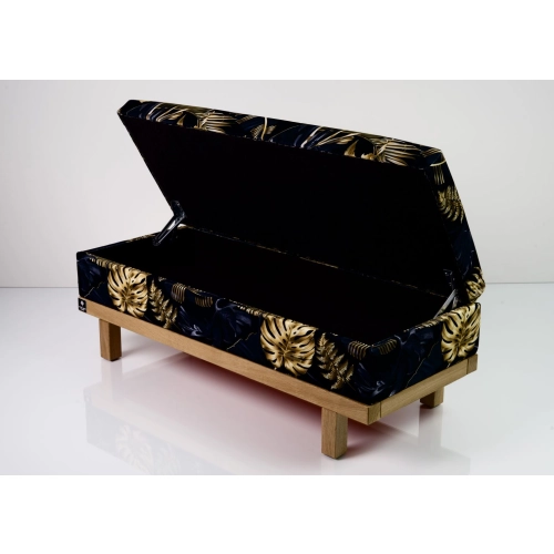 Kufer Tapicerowany Monstera 02 / Model QD-8 Rozmiary od 50 cm do 200 cm