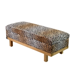 Kufer Tapicerowany Panterka 04 / Model QD-8 Rozmiary od 50 cm do 200 cm