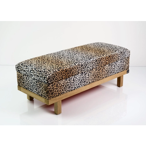 Kufer Tapicerowany Panterka 04 / Model QD-8 Rozmiary od 50 cm do 200 cm