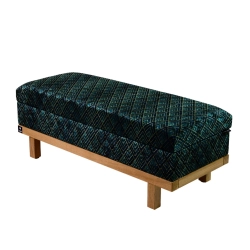 Kufer Tapicerowany Romby Artdeco 01 / Model QD-8 Rozmiary od 50 cm do 200 cm