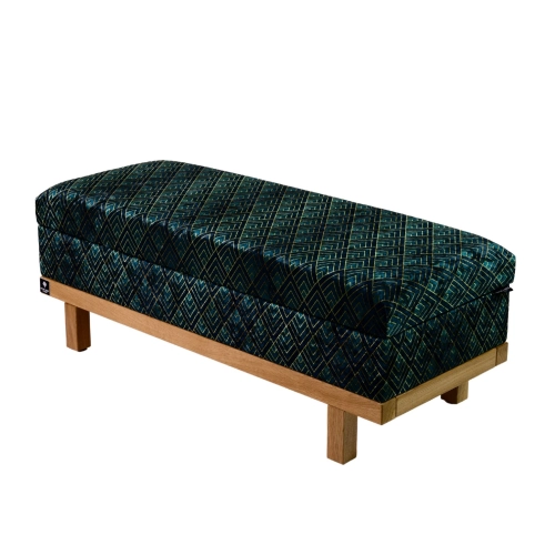 Kufer Tapicerowany Romby Artdeco 01 / Model QD-8 Rozmiary od 50 cm do 200 cm