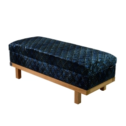 Kufer Tapicerowany Romby Artdeco 02 / Model QD-8 Rozmiary od 50 cm do 200 cm