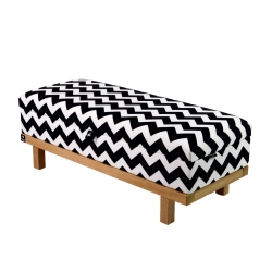 Kufer Tapicerowany Zygzak Classic 01 / Model QD-8 Rozmiary od 50 cm do 200 cm