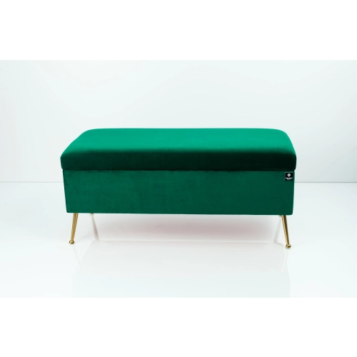 Kufer Skrzynia Tapicerowany Butelkowa Zieleń / Model QG-1 Rozmiary od 50 cm do 200 cm