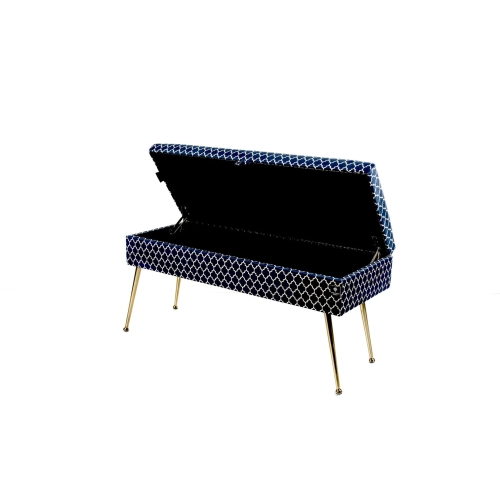 Kufer Tapicerowany Arabeska Crush Velvet  04 / Model QG-2 Rozmiary od 50 cm do 140 cm