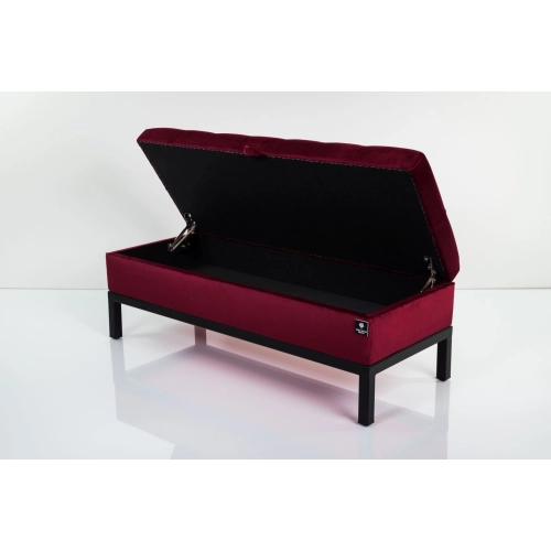 Kufer Skrzynia Pikowany Bordowy / Model QM-13 Rozmiary od 50 cm do 200 cm