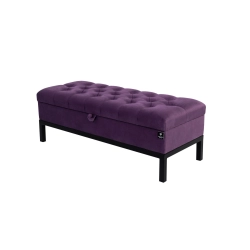 Kufer Skrzynia Pikowany Fioletowy / Model QM-13 Rozmiary od 50 cm do 200 cm