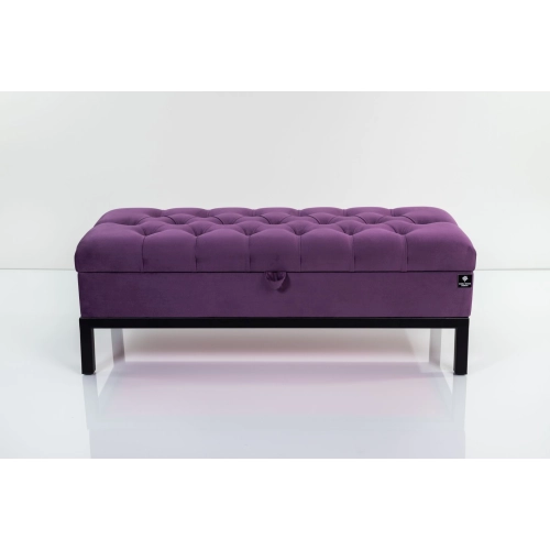 Kufer Skrzynia Pikowany Fioletowy / Model QM-13 Rozmiary od 50 cm do 200 cm