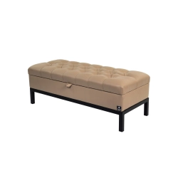 Kufer Skrzynia Pikowany Beż / Model QM-13 Rozmiary od 50 cm do 200 cm