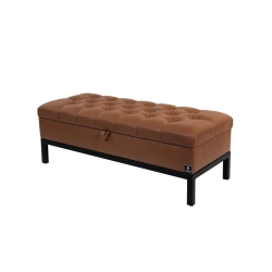 Kufer Skrzynia Pikowany Brązowy / Model QM-13 Rozmiary od 50 cm do 200 cm