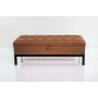 Kufer Skrzynia Pikowany Brązowy / Model QM-13 Rozmiary od 50 cm do 200 cm