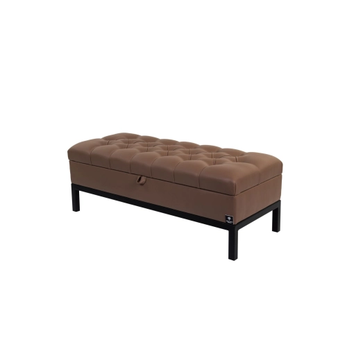 Kufer Skrzynia Pikowany Brązowy / Model QM-13 Rozmiary od 50 cm do 200 cm