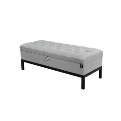 Kufer Skrzynia Pikowany Popiel / Model QM-13 Rozmiary od 50 cm do 200 cm