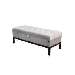 Kufer Skrzynia Pikowany Srebrny / Model QM-13 Rozmiary od 50 cm do 200 cm