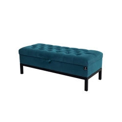 Kufer Skrzynia Pikowany Turkus / Model QM-13 Rozmiary od 50 cm do 200 cm