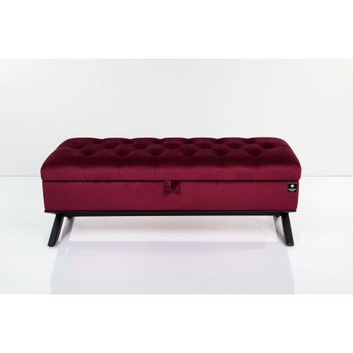 Kufer Skrzynia Pikowany Bordowy / Model QM-14 Rozmiary od 50 cm do 200 cm